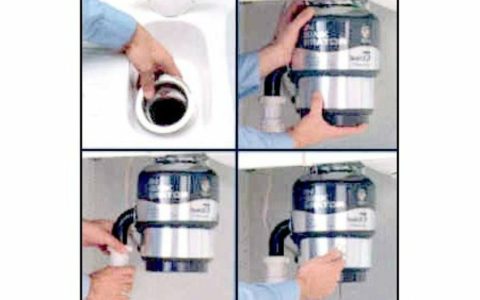 Instalacion de un triturador de cocina InSinkErator